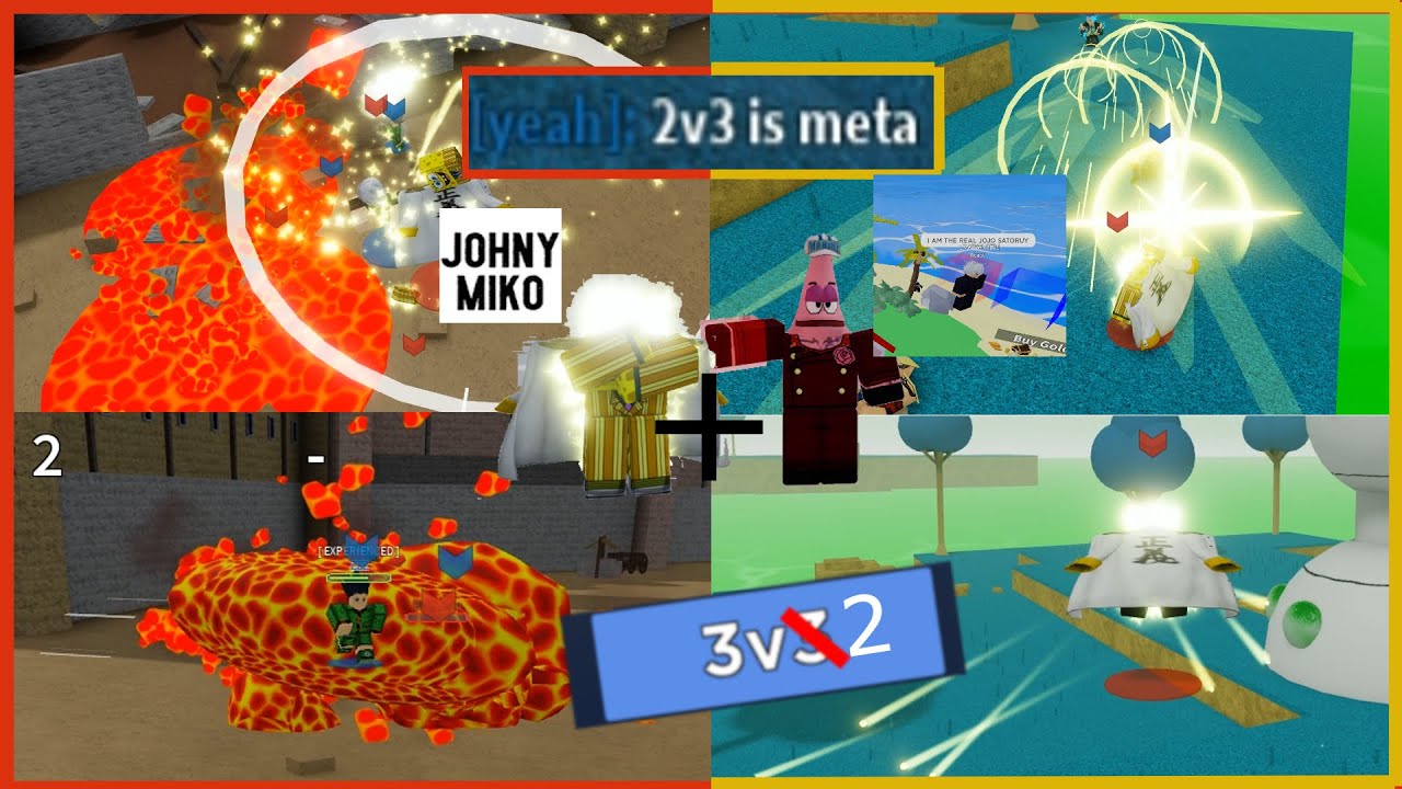 Blazerblu and JohnyMiko RAMPAGE duo?/ ABA 3v3s (2v3s) Ranked!/Anime Battle Arena 3v2s/Admiral Ranked