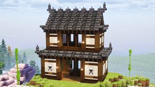 How to Build a Japanese Storage House in Minecraft | Easy Tutorial