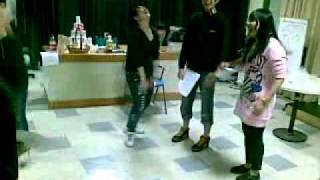 2011年1月21日暖身操編舞