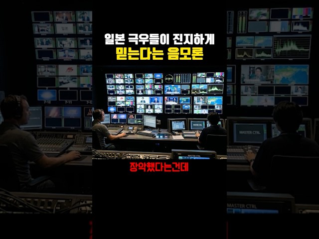 일본 극우들이 진지하게 믿는다는 음모론 ㄷㄷㄷ