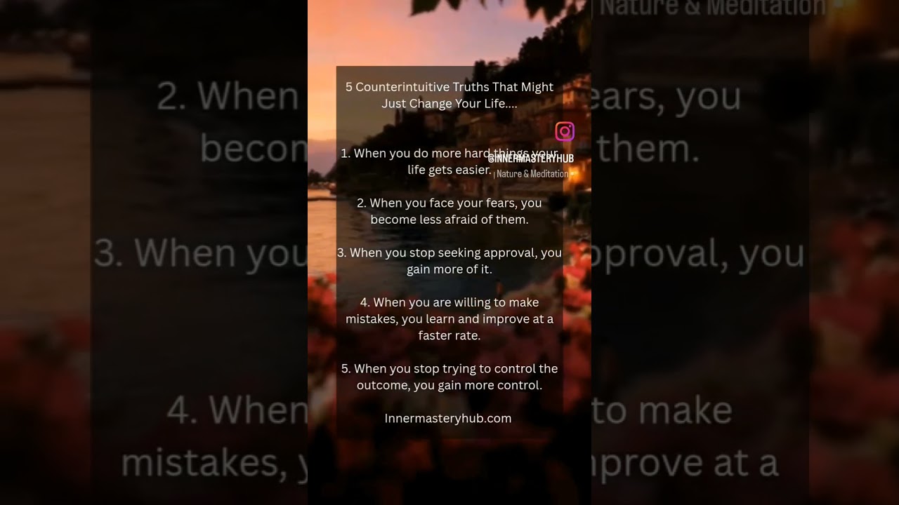 5 Simple Counter Intuitive steps to break your toxic patterns 