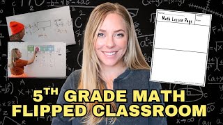 How To Teach Math Using A Flipped Classroom Teaching Model | 5th Grade &amp; Middle School Math Teaching