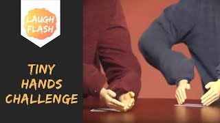 Tiny Hands Challenge by Vat19 😂😅 Flipping Card