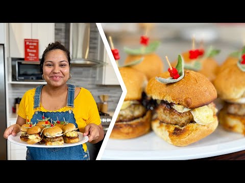 Cranberry & Sorrel Chutney Turkey Sliders With Chef Ari 🇹🇹 Foodie Nation