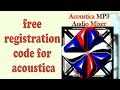 How to download & Install Acoustica mp3 audio mixer with serial key UPDATED 2019