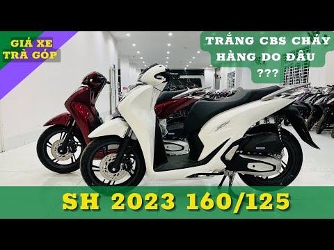 Video Review Honda sh 125i 2023 màu trắng đen. Giá xe mới... - youtube