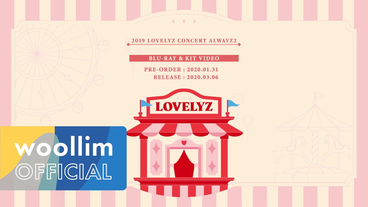 러블리즈 (Lovelyz) 2019 CONCERT 'Alwayz2' BLU-RAY & KIT