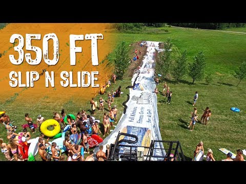 Worlds Biggest Slip N' Slide?