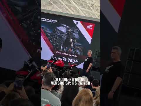 CB 1000 Hornet 2027: Preço Revelado no Festival Interlagos!