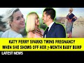 Katy Perry sparks twins pregnancy when she Shows Off her 7-Month Baby Bump in desert scenery