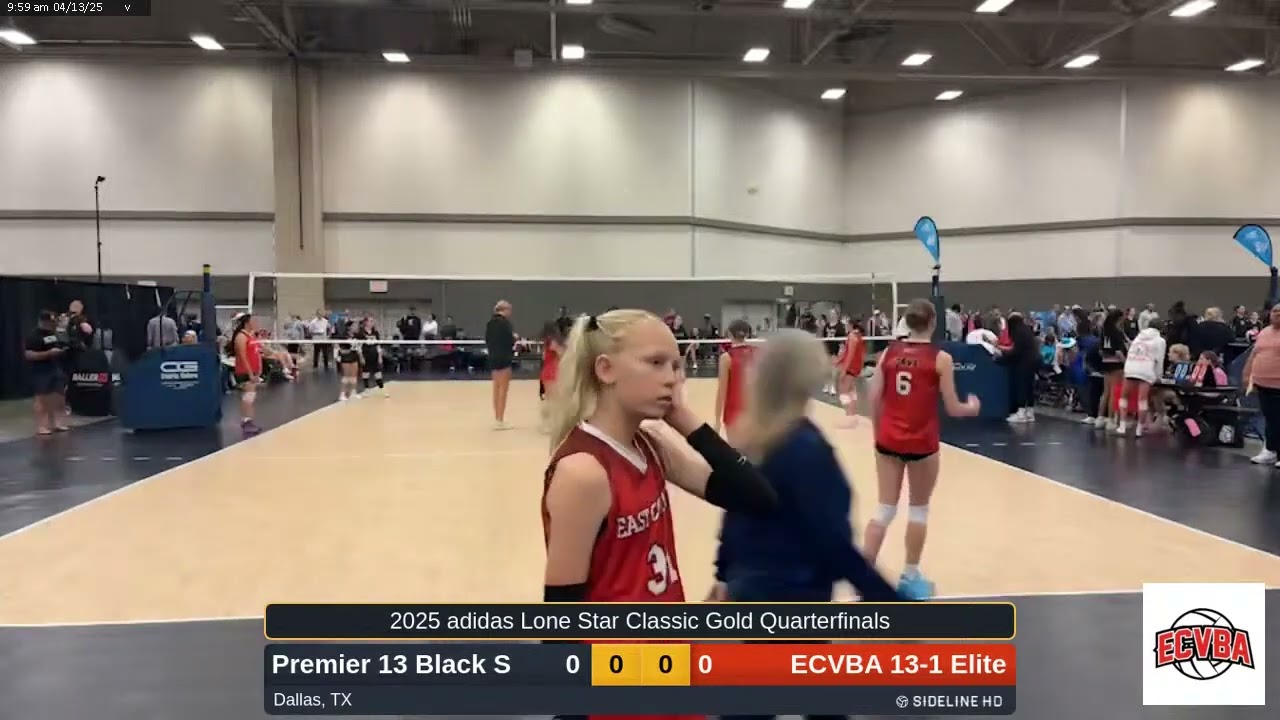 ECVBA 13 1 Elite vs  Premier 13 Black S 2025 04 13