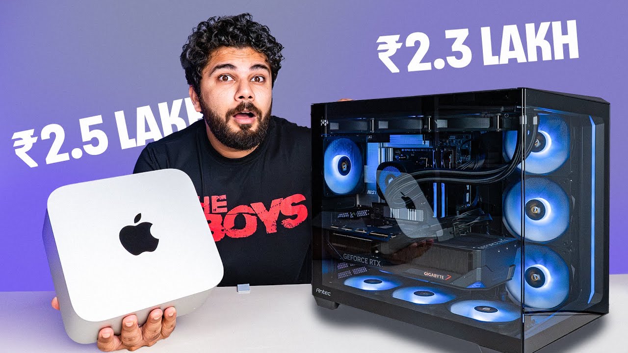 Mac vs Gaming PC - What ₹2.5L really gets you?