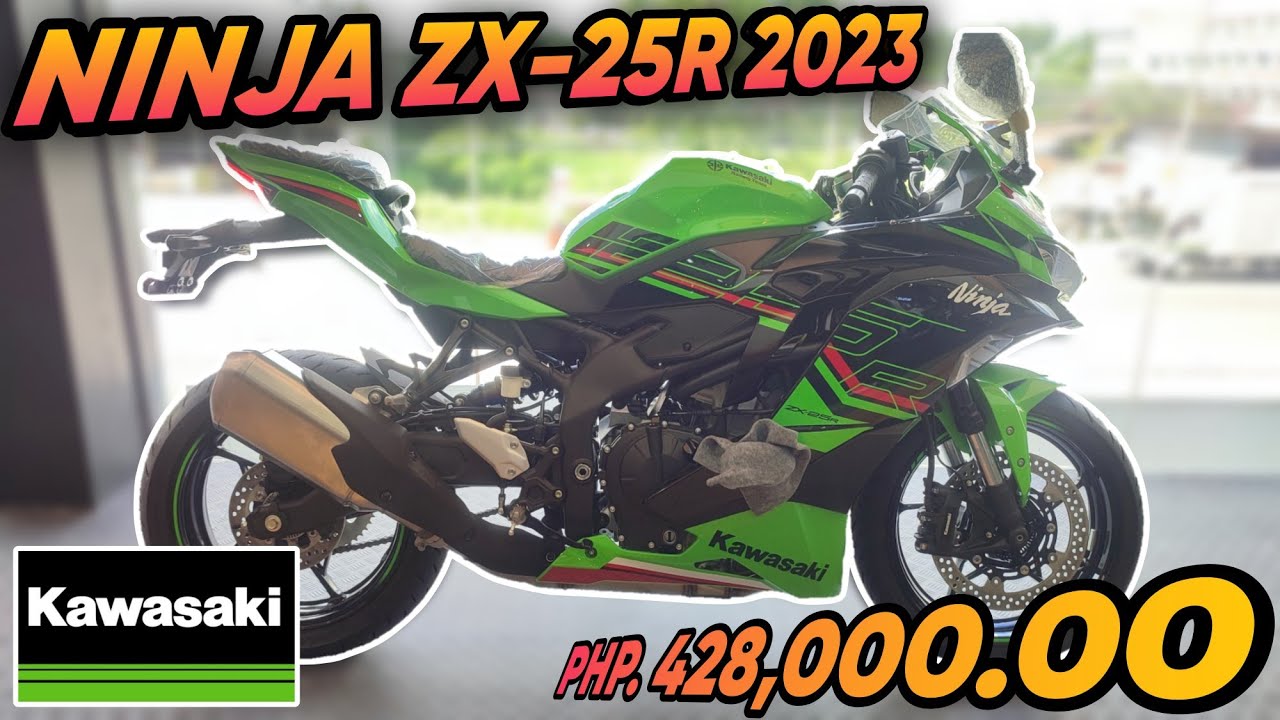 THE NEW KAWASAKI NINJA ZX-25R SE 2023 Year Model - 