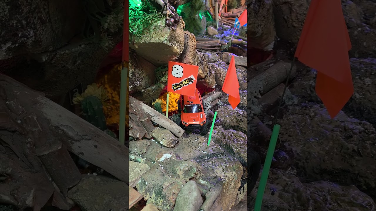 Family RC Inc. Indoor Rock Crawling Competition - Axial SCX24 #AxialSCX24