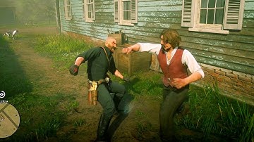 RDR2 - Never Seen Such a Realistic Knockout Animation