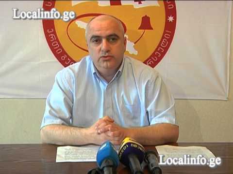 ქ.თელავის მერობის კანდიდატი ზაზა დევიძე