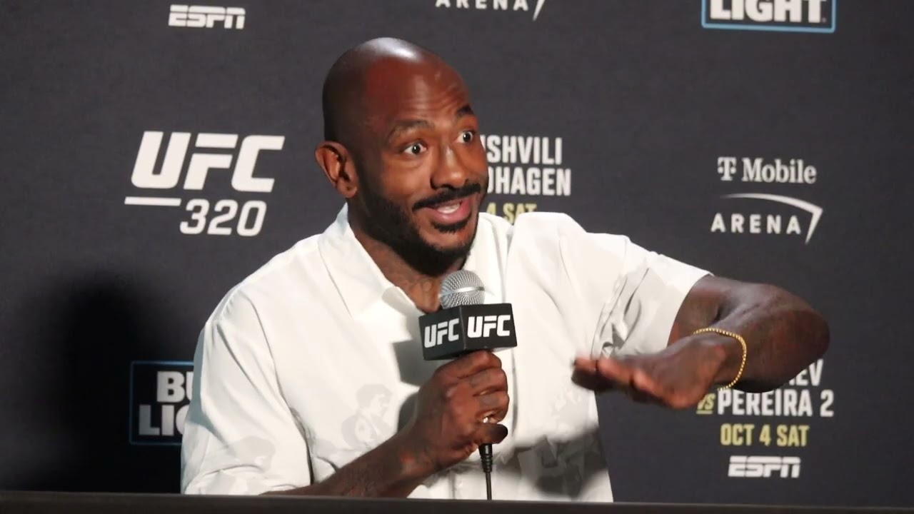 Халил Раунтри из UFC 320 надеется избежать «жестокого, кровавого» боя с Иржи Прохазкой. Надеюсь, ...