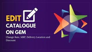 Edit Catalogue on GeM | Update Catalogue on GeM Portal | GeM - Change Details in Existing Catalogue screenshot 4