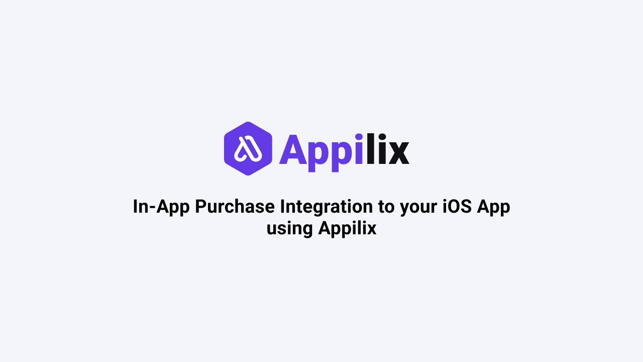 In-App Purchase Integration to your iOS App with Appilix
