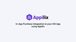 In-App Purchase Integration to your iOS App with Appilix