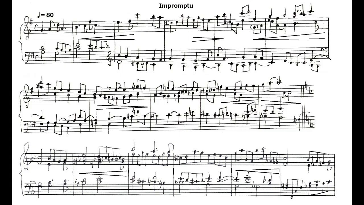 Impromptu - YouTube