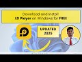 How to Download and Install LDPlayer on Windows 10/11 (2025) | Android Emulator Setup