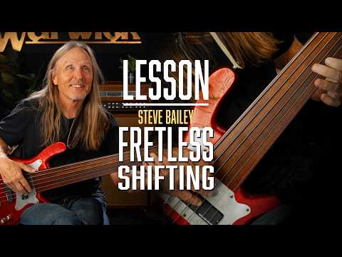 Steve Bailey's Shifting Exercise for Fretless Bass Players #warwick #warwickbass