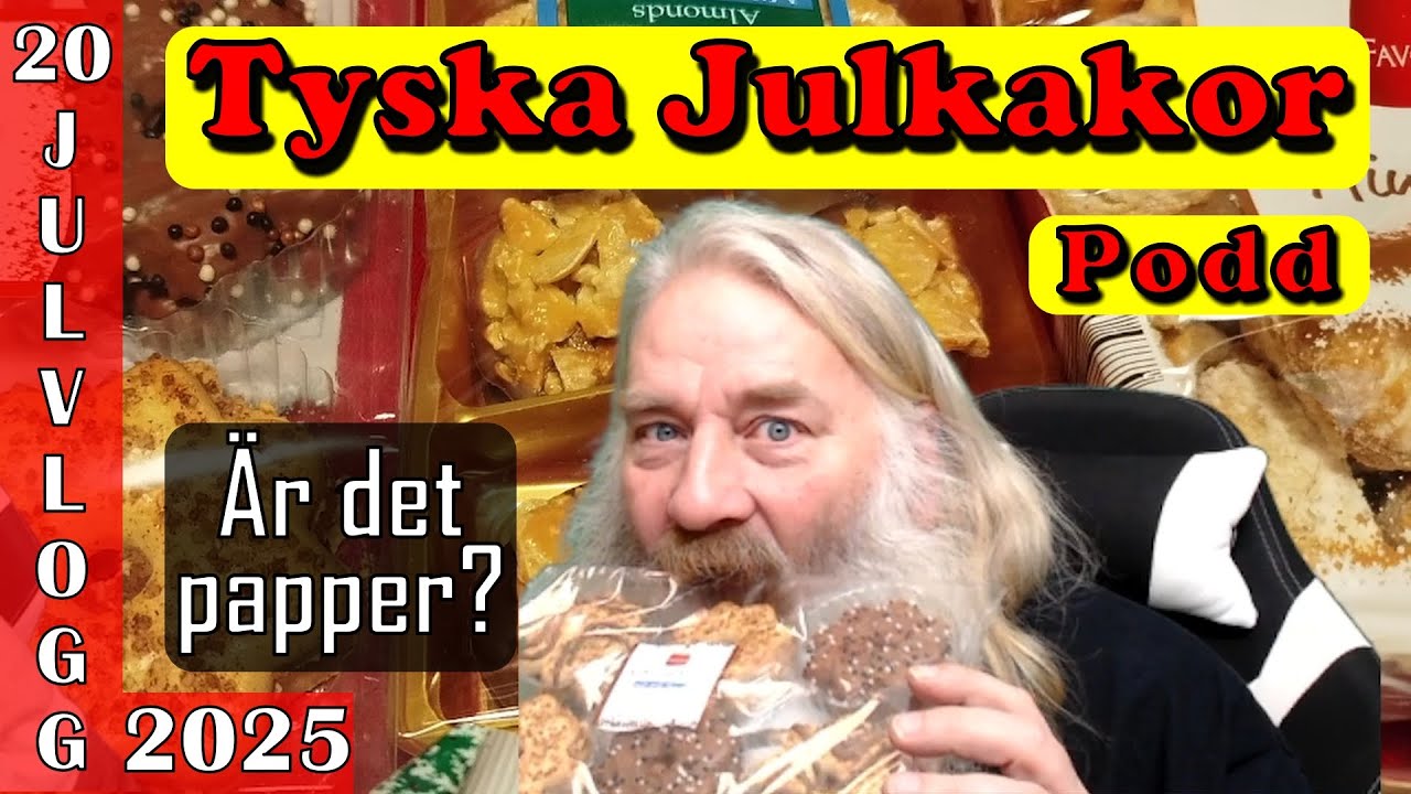 20 Julvlogg Tyska Julkakor Podd