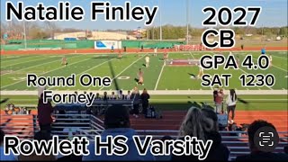 Round One Playoffs vs Forney High School