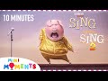 Best of gunter  10 minute compilation  sing  sing 2  movie moments  mini moments