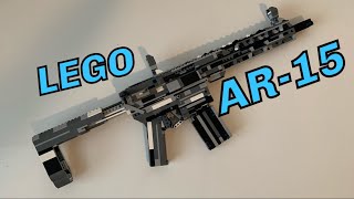 LEGO AR-15 (Field Strip)