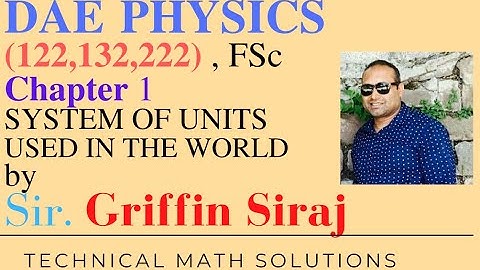 D.A.E Applied Physics   LEC#3  22-5-20  by Sir Griffin Siraj