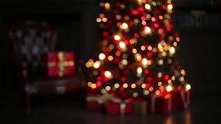 Christmas Tree Bokeh Lights | 4K Relaxing Screensaver