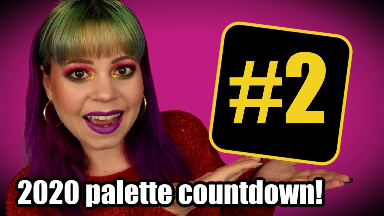Second best palette of the year! 2020 eyeshadow palette countdown!