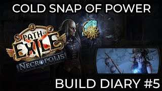 Cold Snap Of Power Occultist - Trade League Upgrades - Build Diary