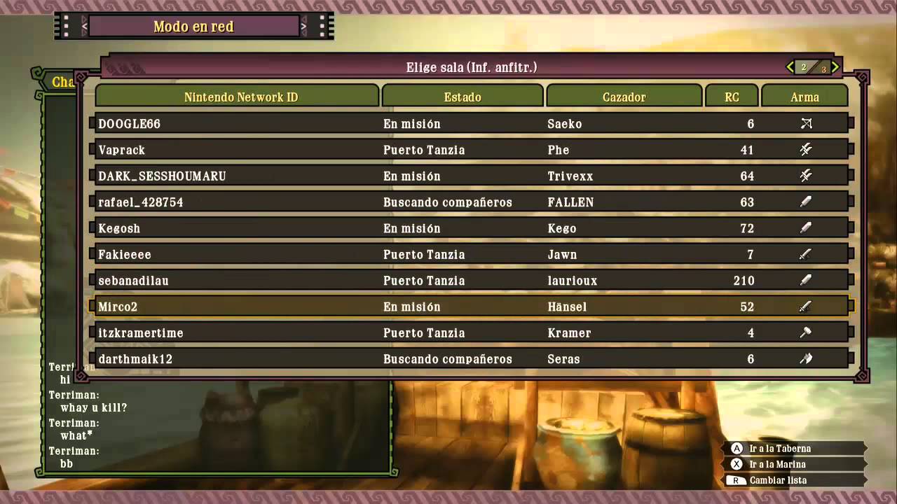 Monster Hunter 3 Ultimate - Gremio Online - Agna Hielo - Lagia Marmoreo (G rank)