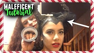 MALEFICENT HALLOWEEN TUTORIAL