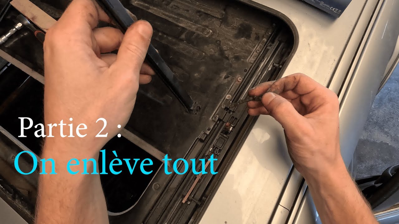 Démontage toit ouvrant partie 2 ! - YouTube