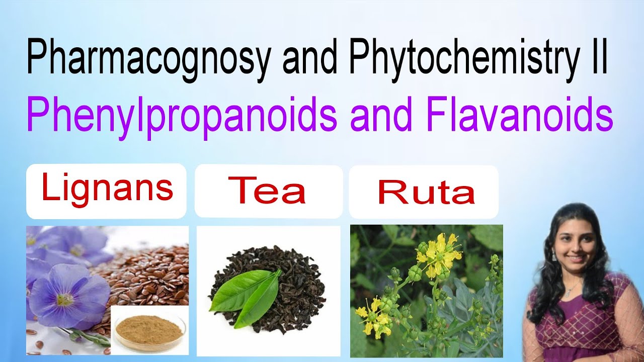 Phenylpropanoids & Flavonoids – Lignin, Tea, Ruta | Pharmacognosy & Phytochemistry II