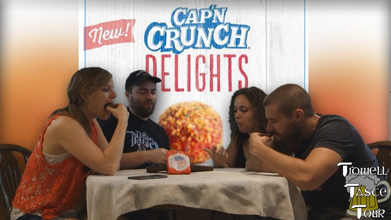 Taco Bell Cap’n Crunch Delights Review YouTube