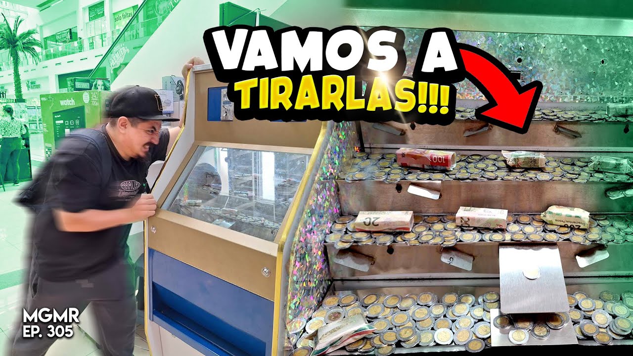 Sacudimos está Empuja monedas pero... No esperábamos que pasara esto