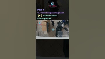 AI Tunnel Engineering Hack 🚇💡 #TunnelVision #Underground PART 4