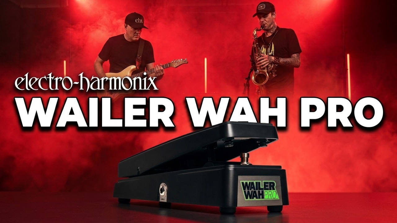 Electro-Harmonix Wailer Wah Pro Wah Pedal (EHX Demo by Tom Burda