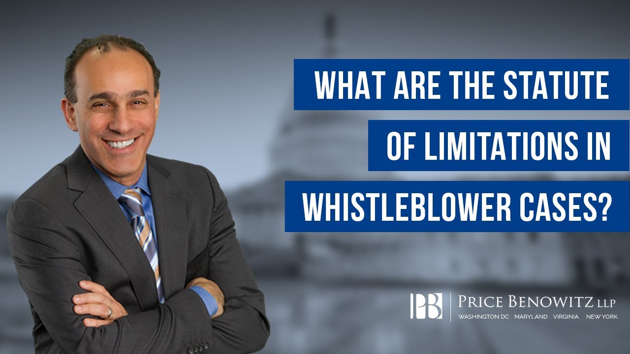 What are the Statute of Limitations in Whistleblower Cases? Tony