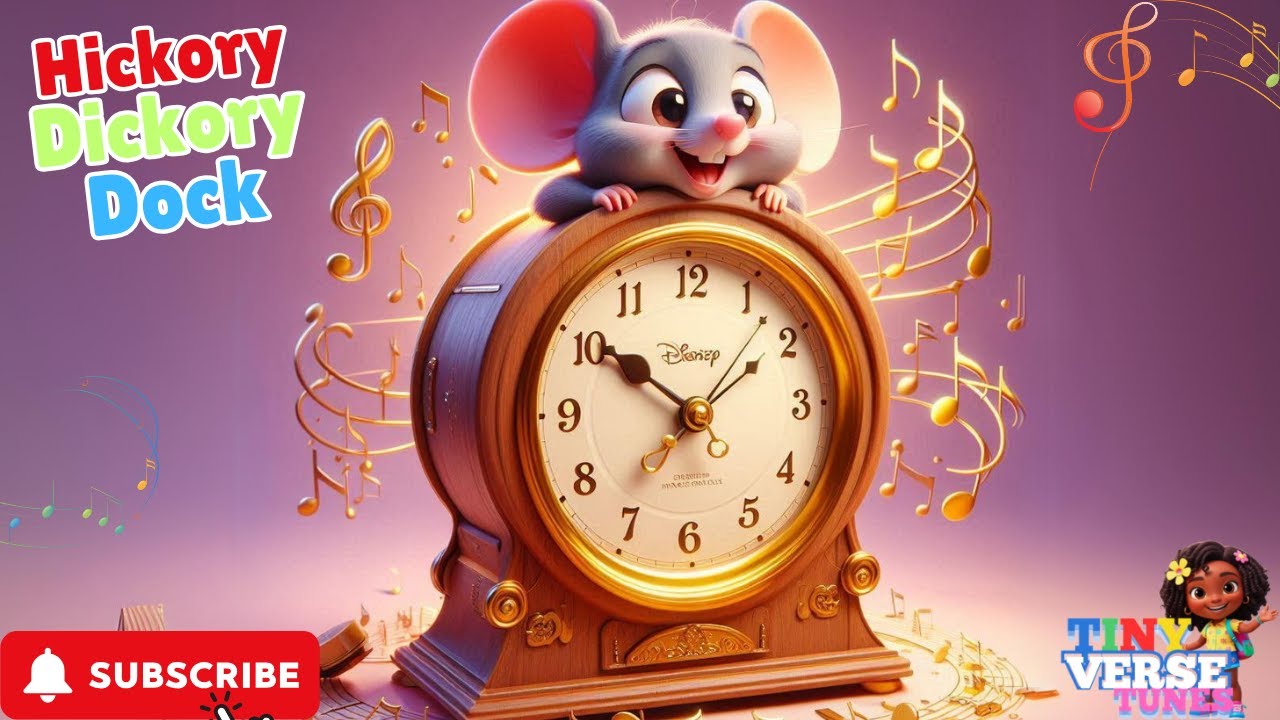 Hickory Dickory Dock | Kids Songs and Nursery Rhymes for Babies and ...