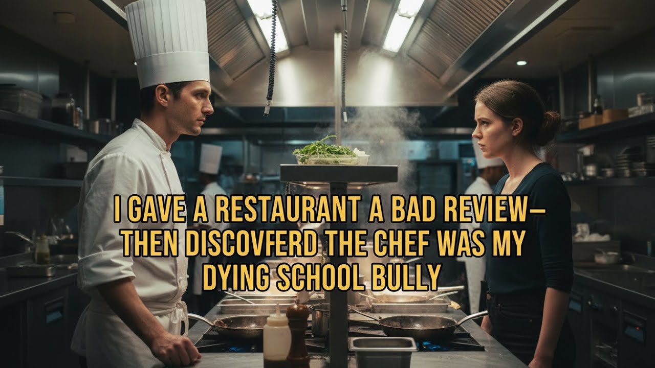 I GAVE A RESTAURANT A BAD REVIEW—THEN DISCOVERED THE CHEF WAS MY DYING SCHOOL BULLY