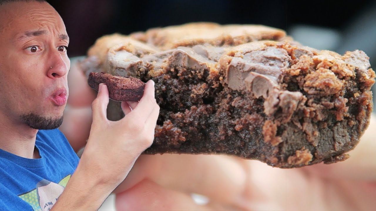 ChickfilA NEW Chocolate Fudge Brownie Food Review YouTube