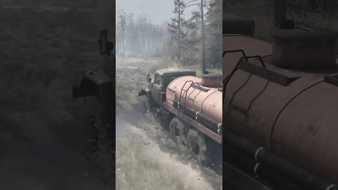 MudRunner Gameplay | Challenge 2 – Repair & Refuel, Heavy Cargo