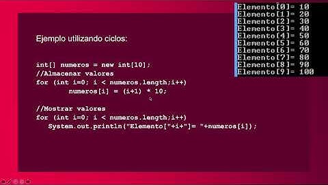 4 - Principios de programación en Java - Arreglos
