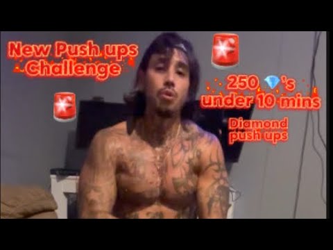 New Push Ups Challenge 250 Diamond 💎 push ups under 10 mins #motivation ...